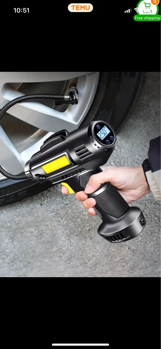 TYRE AIR COMPRESSOR - Image 1