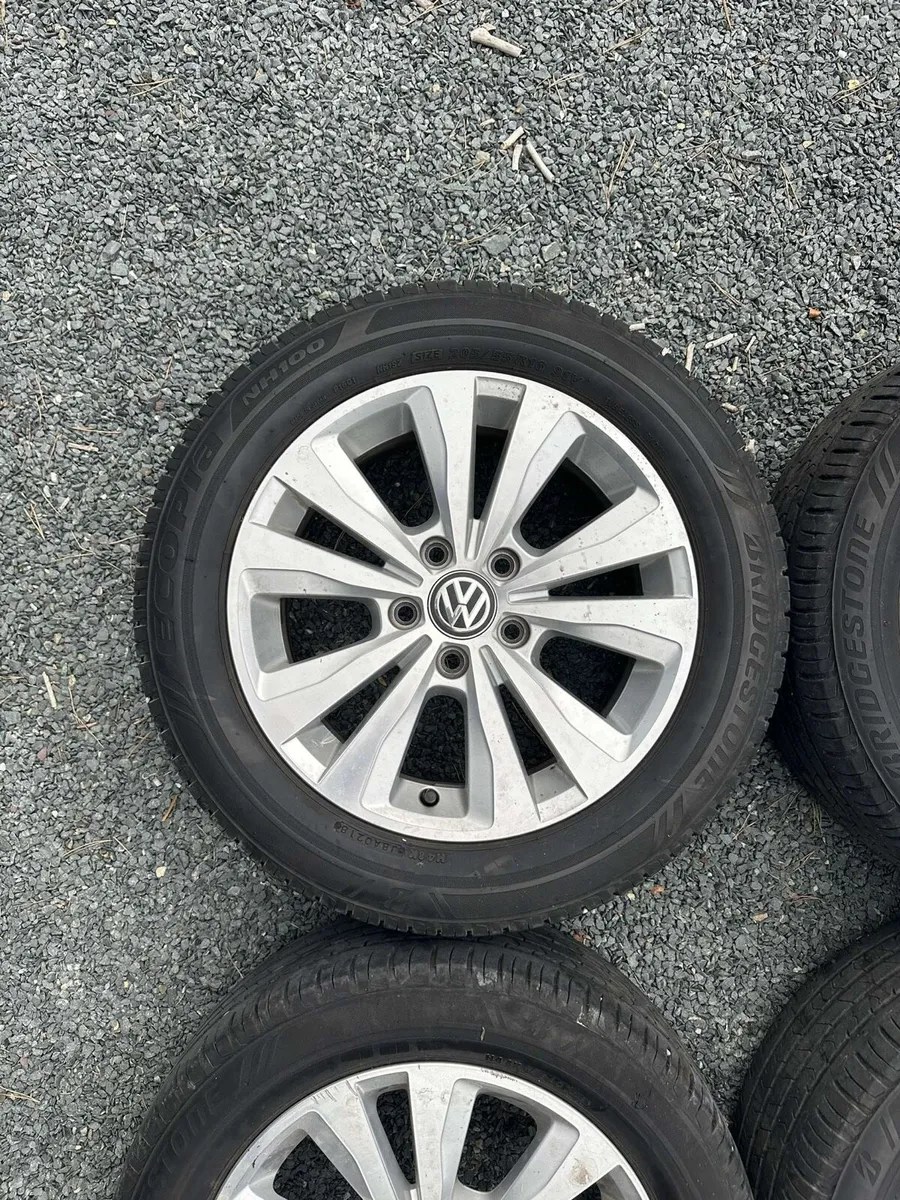 Genuine Volkswagen 16” Alloys and Tyres - Image 2