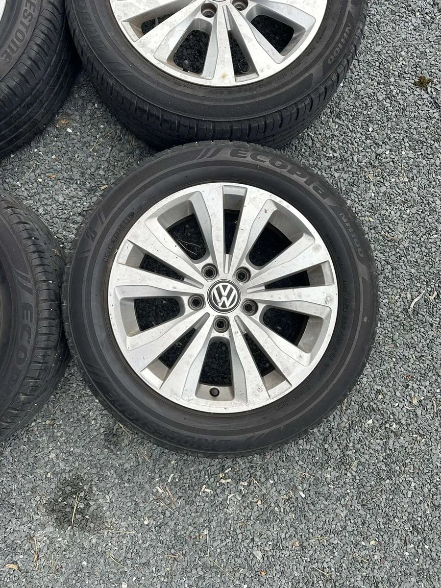 Genuine Volkswagen 16” Alloys and Tyres - Image 4