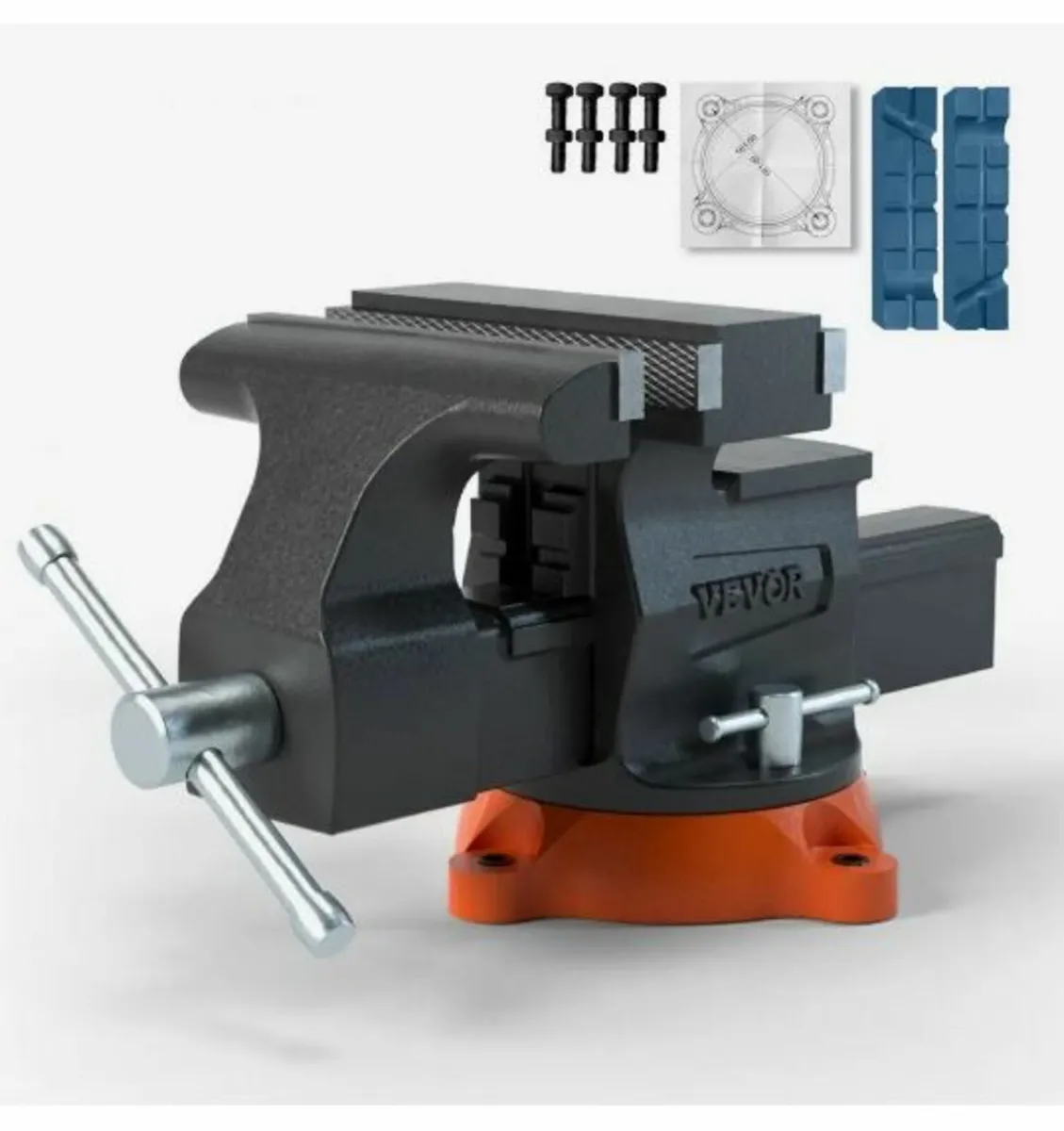 Bench Vise, 16.5 cm Jaw Width 16.5 cm - Image 1