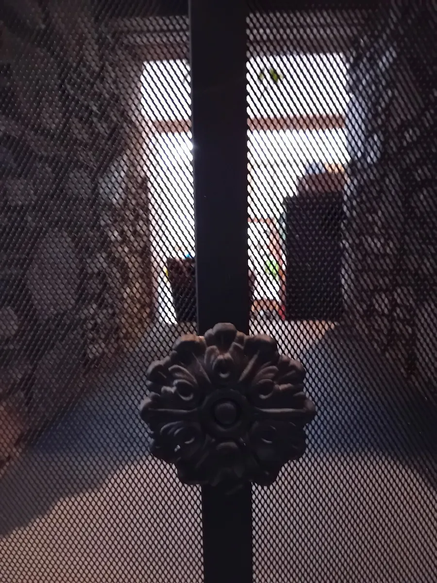 Fireplace screen 97 x 61 cm - Image 2