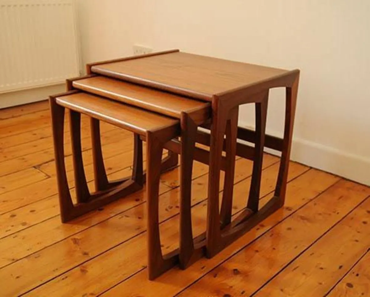 Mid Century G-Plan Teak Nested tables - Image 1