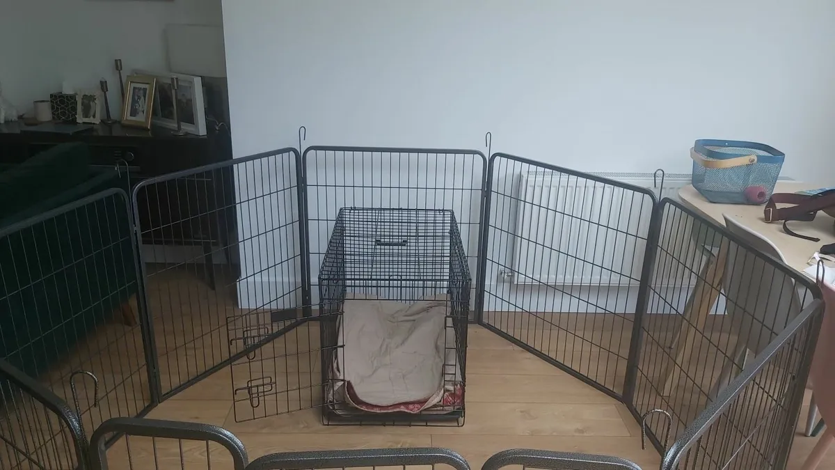 Dog pen and Dog crate - Image 1