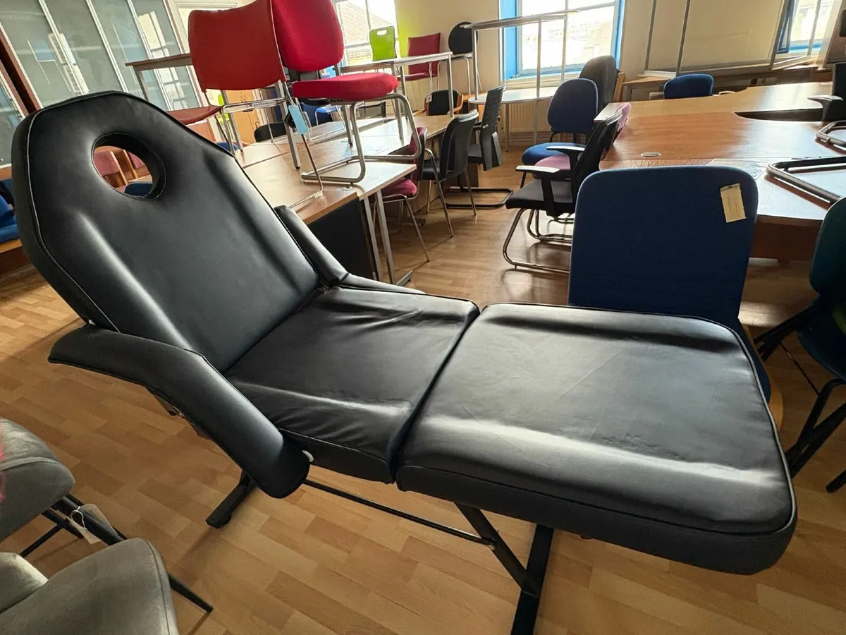 Multipurpose chair bed with stool - £250+VAT - Image 3