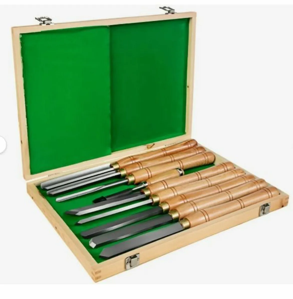 Hss Lathe Chisel Set 8 Piece Steel Brass - Image 1