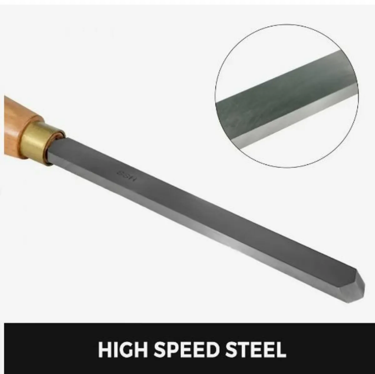 Hss Lathe Chisel Set 8 Piece Steel Brass - Image 2