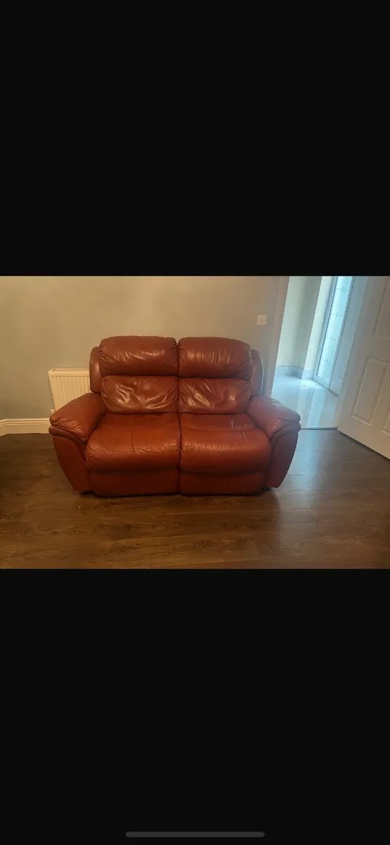 Two seater recliner sofa