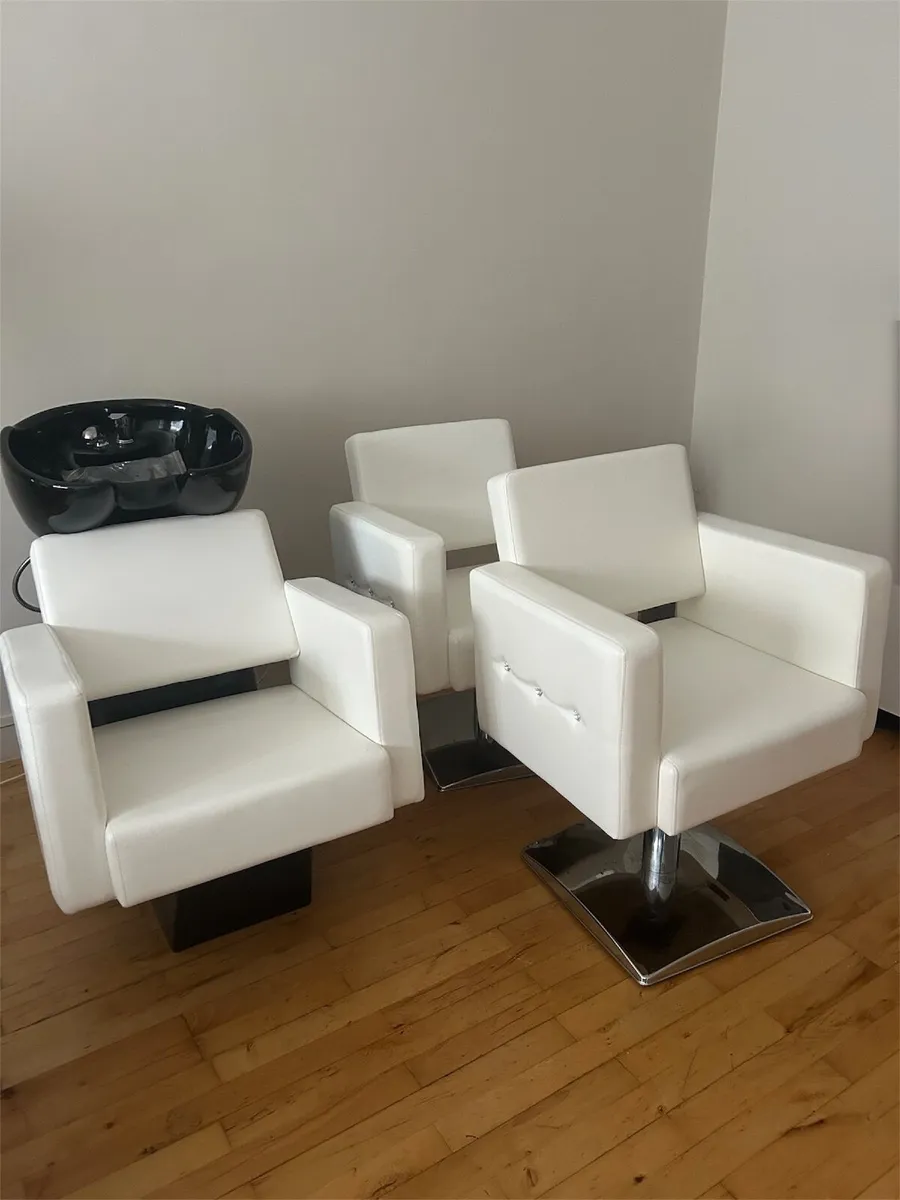Salon Equipment/ 2 Chairs + backwash unit - Image 1