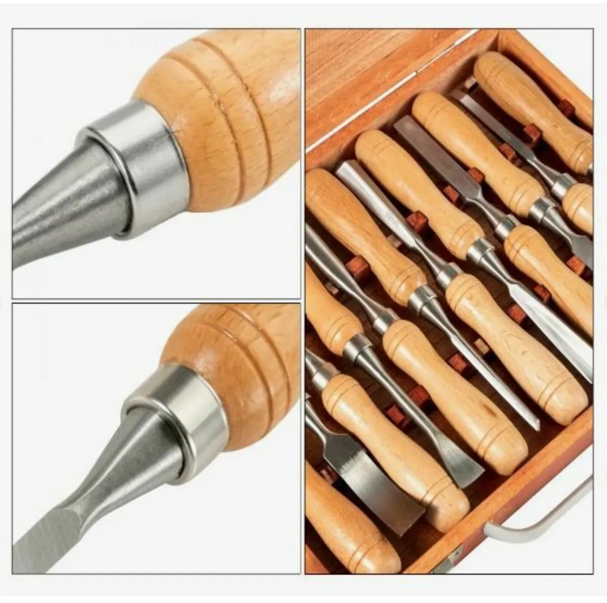 Wood Chisel Sets 12pcs Lathe - Image 2
