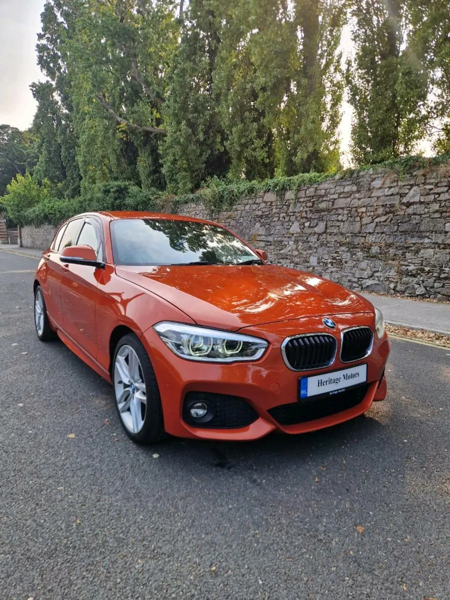 2017 BMW 118d M-Sport in velencia orange - Image 1