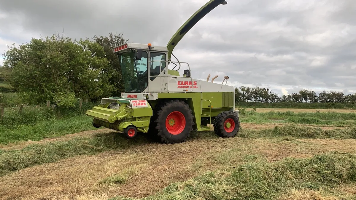 Claas jaguar 690sl silage harvester - Image 2