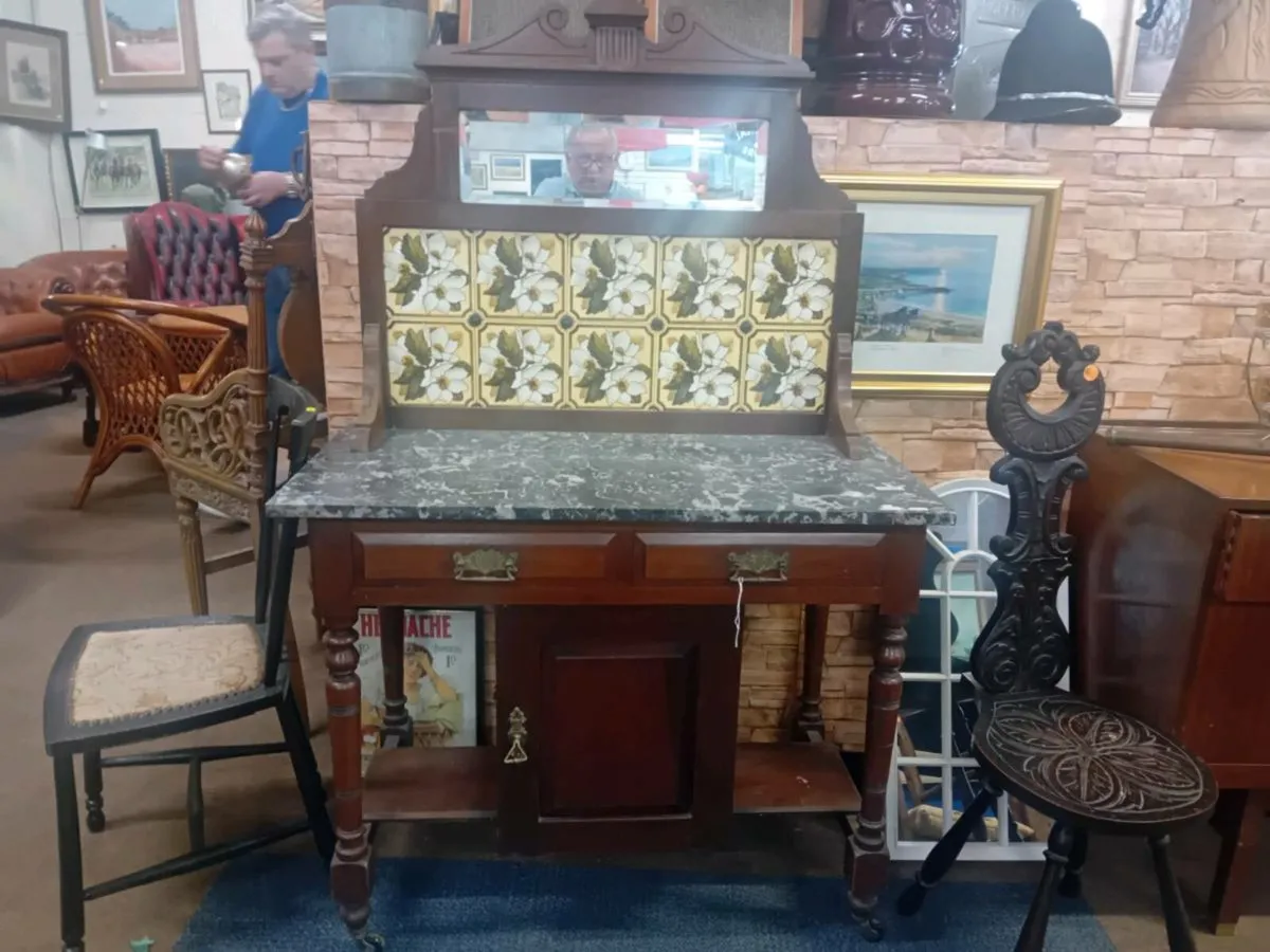 Edwardian Era Wash Stand - Image 1