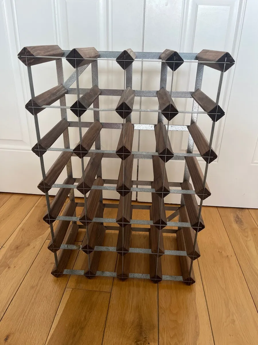 Wooden wine rack - Image 4
