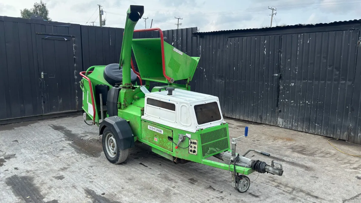 GreenMech Single Axle Wood Chipper - Image 1
