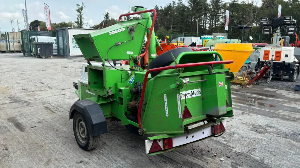 GreenMech Single Axle Wood Chipper - Image 4