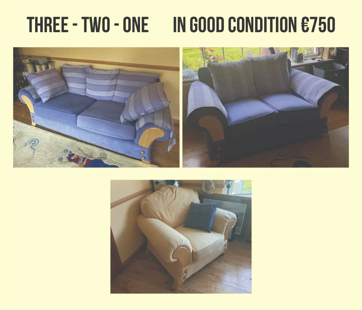 Three Piece SOFA