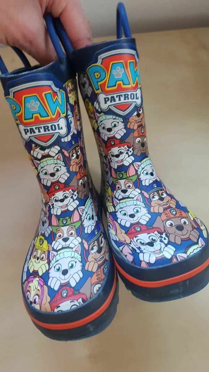 Paw patrol Wellies- size 7 - Image 1