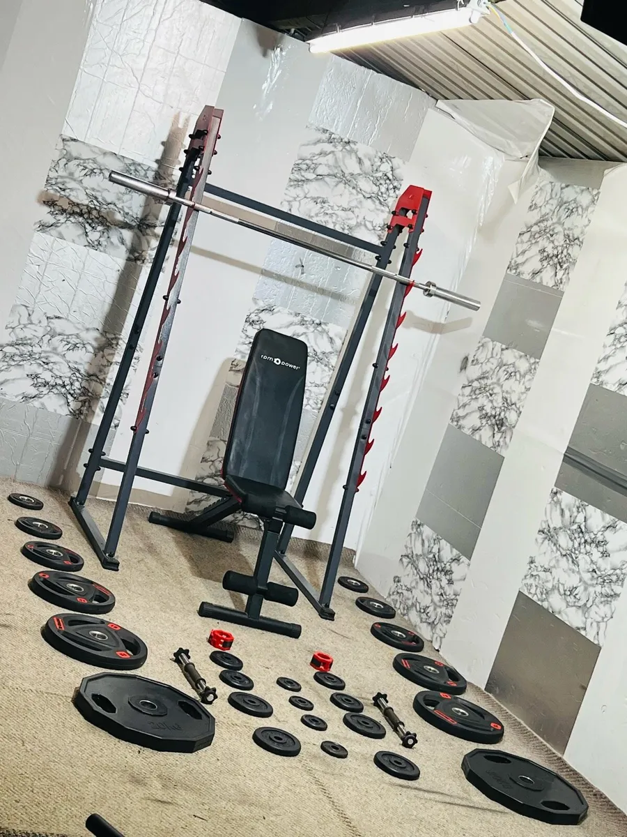 K-Sport rack bench Olympic weights barbell dummbel - Image 3