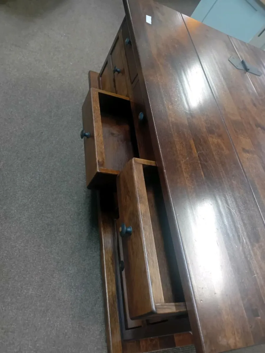 Laura Ashley Hardwood Coffee Table - Image 2