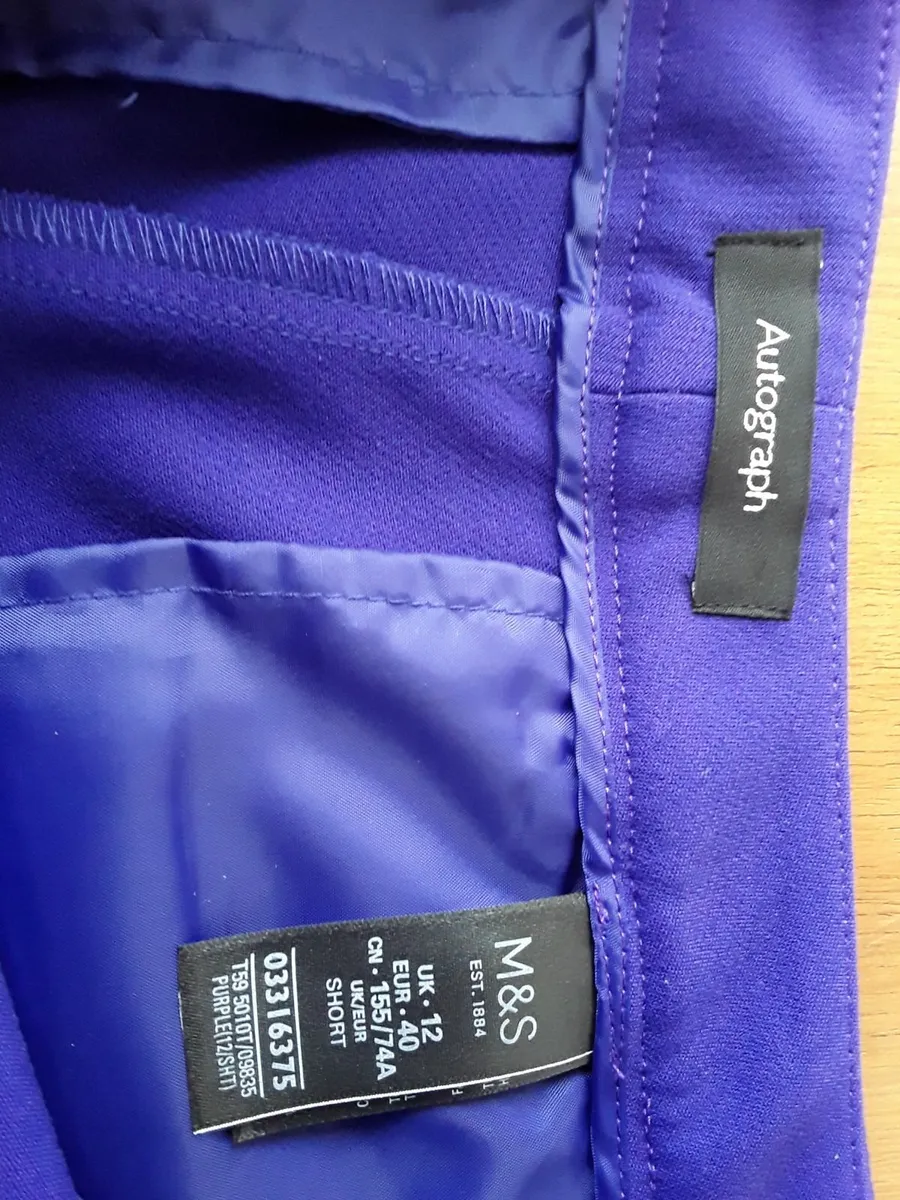 Deep Purple trousers worn once as new - Image 2