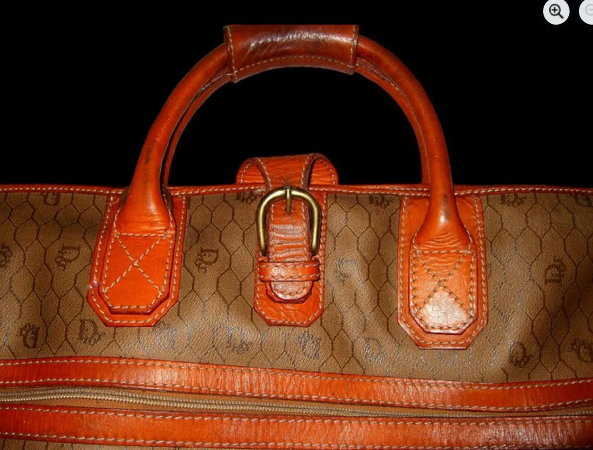 Vintage Authentic 'Dior' Garment/Suit Bag - Image 2