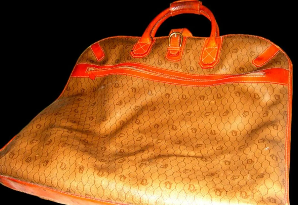 Vintage Authentic 'Dior' Garment/Suit Bag - Image 4