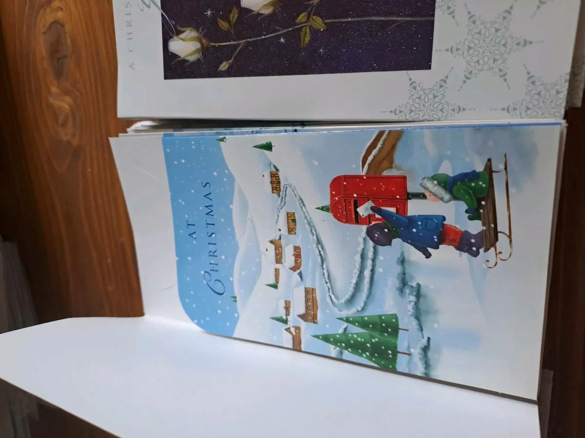 Packs of 10 Christmas cards - Image 2