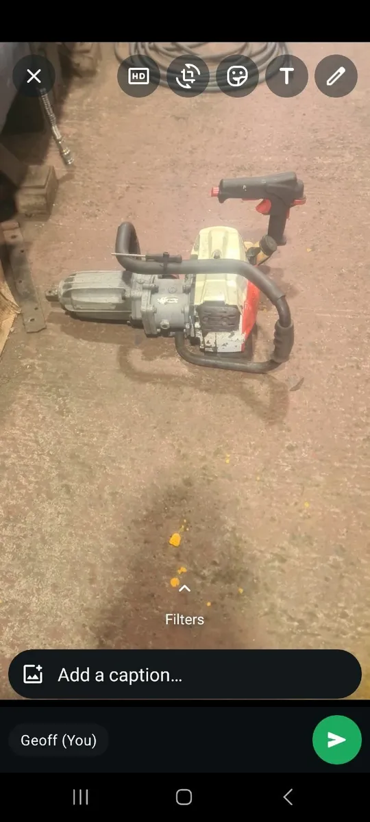 Impact gun petrol 2 stroke - Image 1