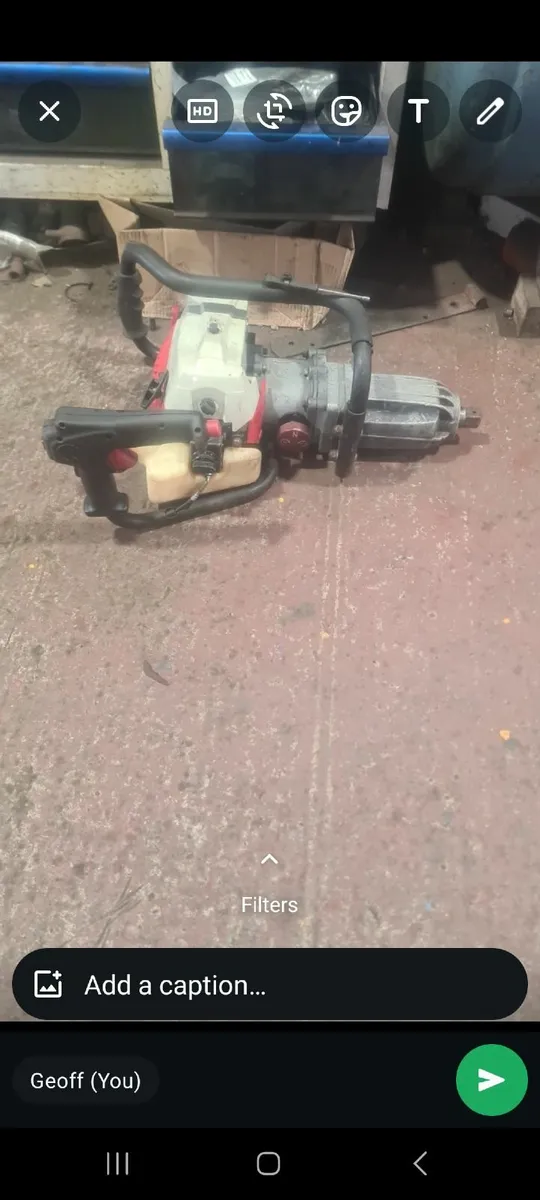 Impact gun petrol 2 stroke - Image 2