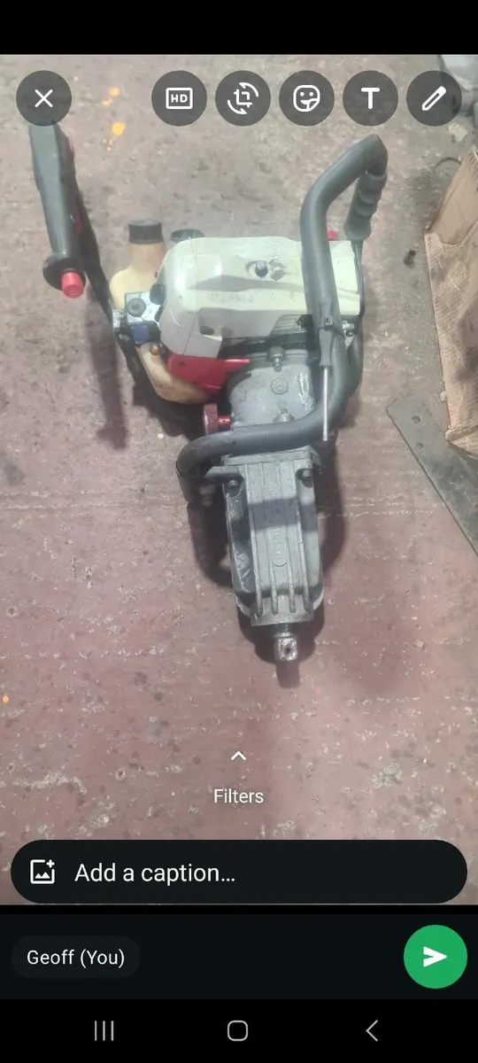 Impact gun petrol 2 stroke - Image 3