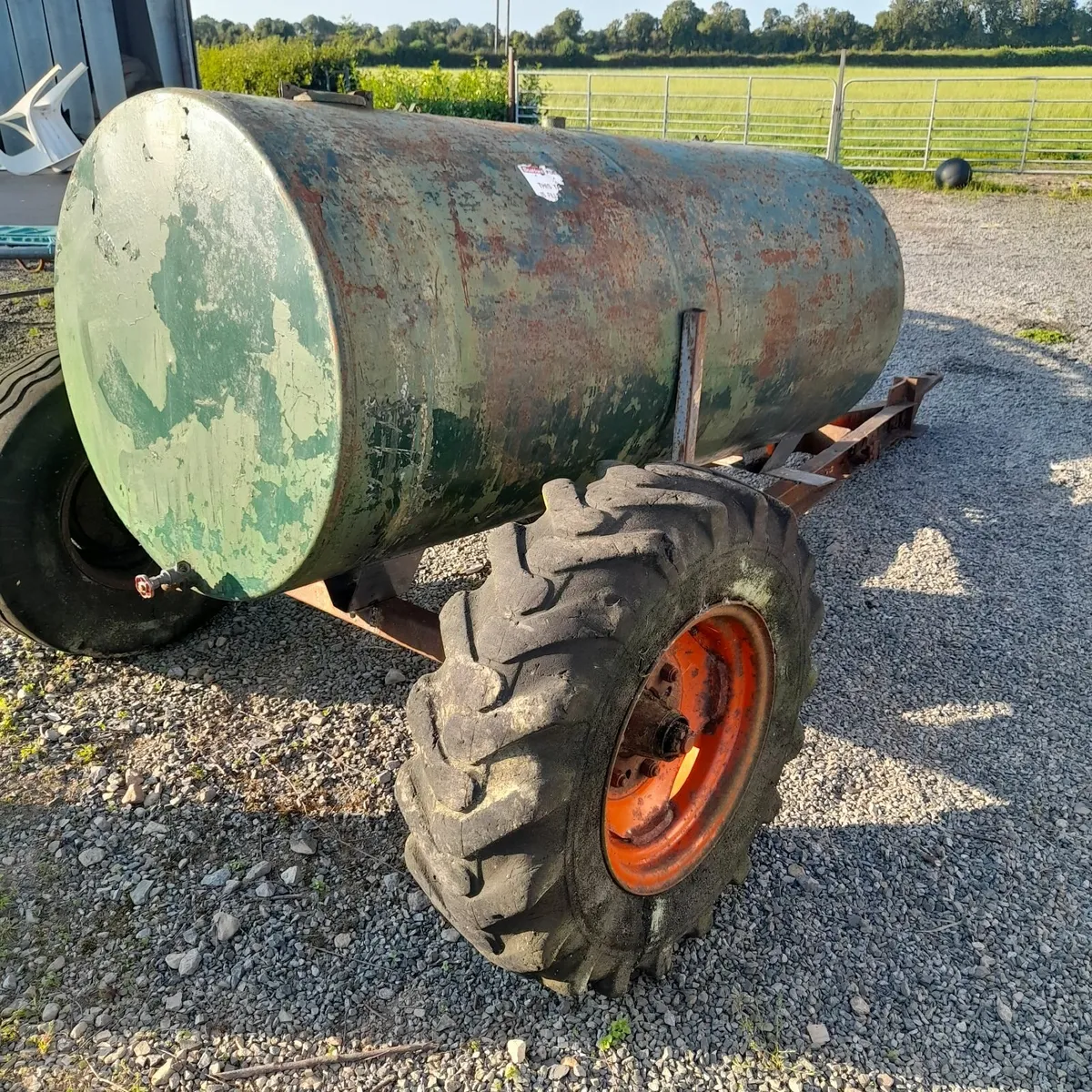 300 Gallon Oil Tank On Wheels - Image 2