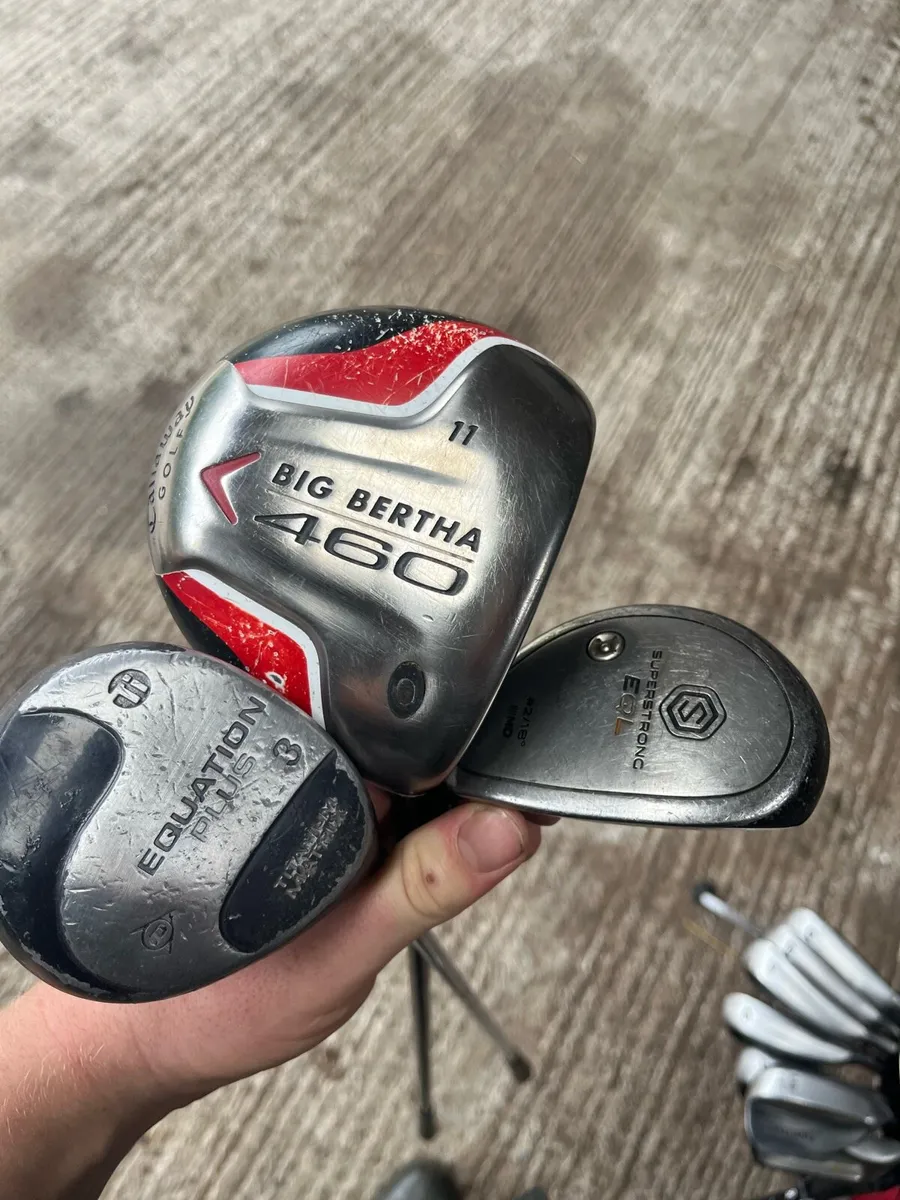 Golf clubs and bag - Image 3
