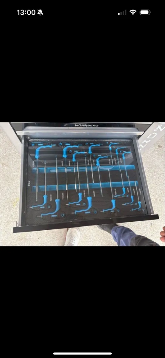 New Nuremberg tool box with tools included - Image 4