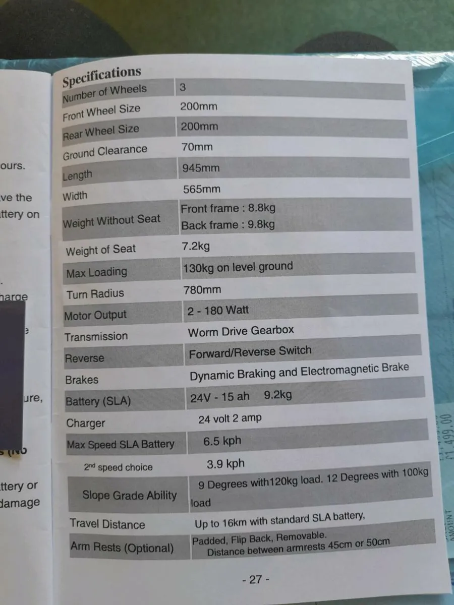 Mobility scooter - Image 3