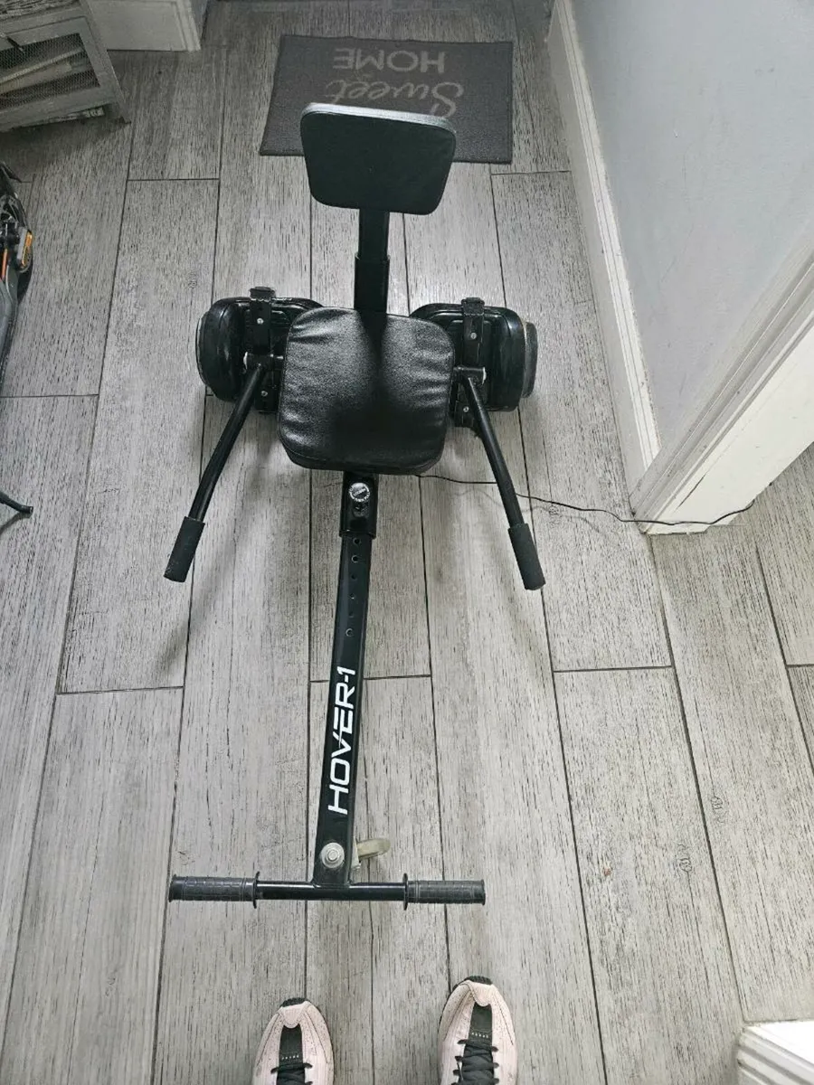 hoover board and seat