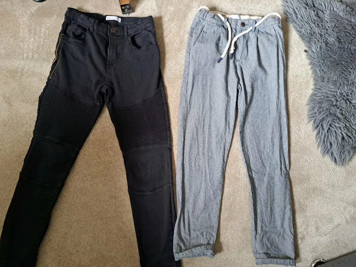 Zara boys trousers 11-12 - Image 1