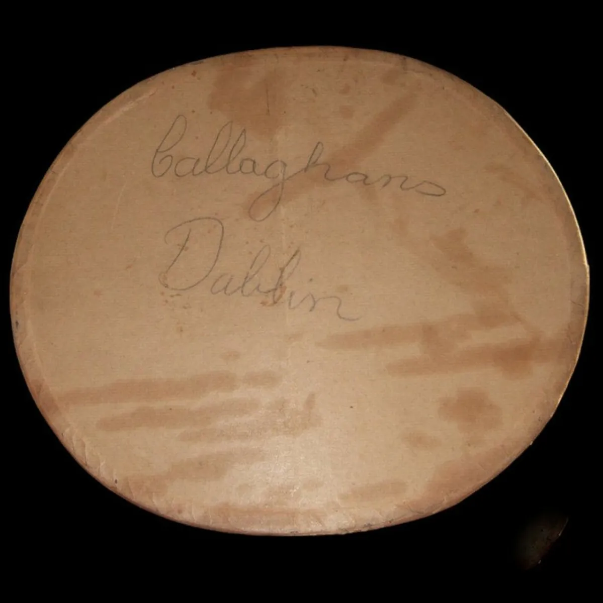 Vintage Bowler Hat and Box with Lid. - Image 3