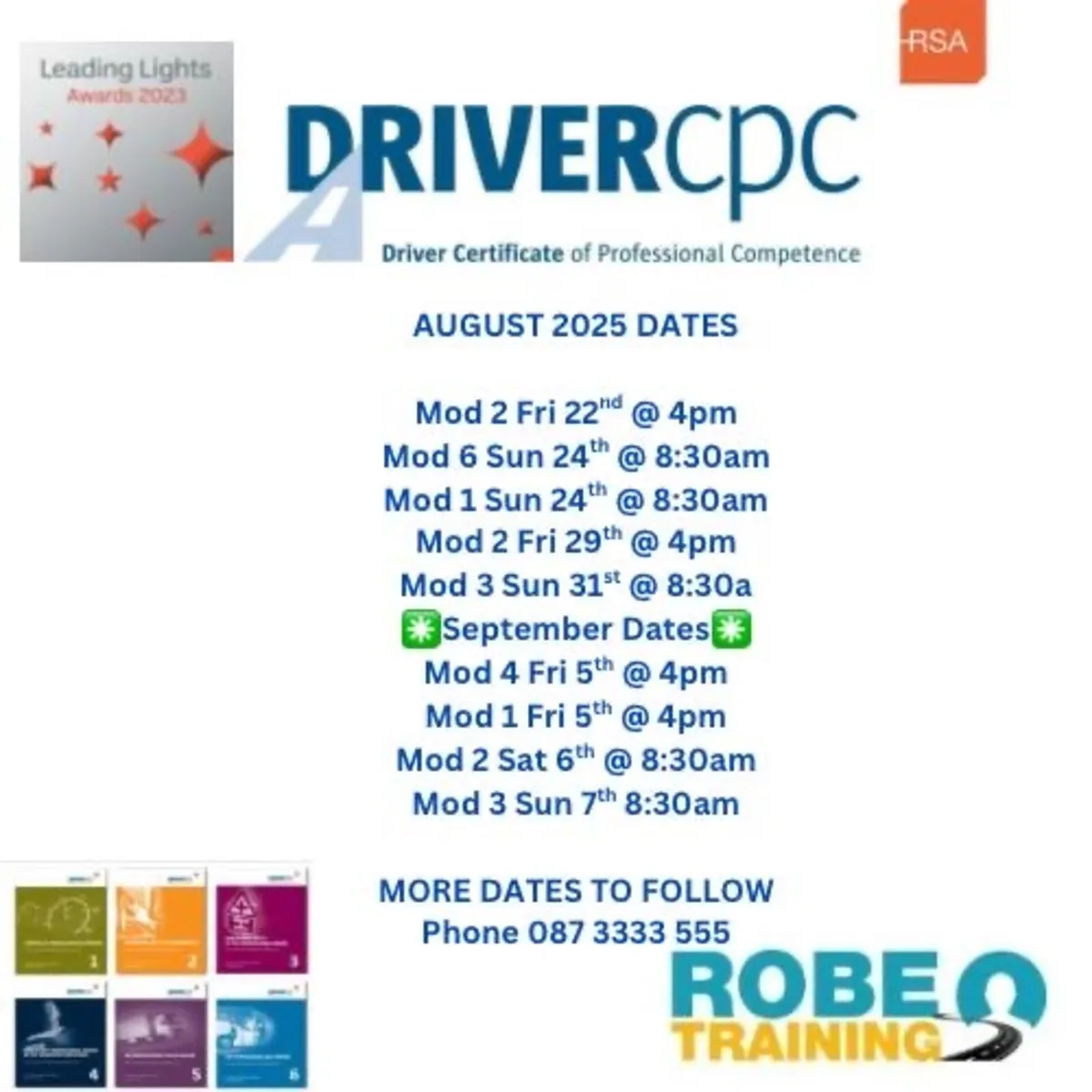Driver CPC, Mayo/Galway/Sligo/Roscommon'24 - Image 1