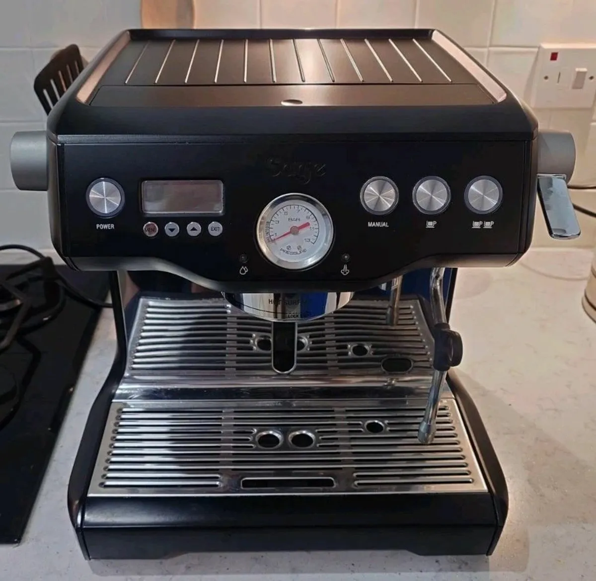 SAGE Dual Boiler Espresso Machine Matt Black - Image 1