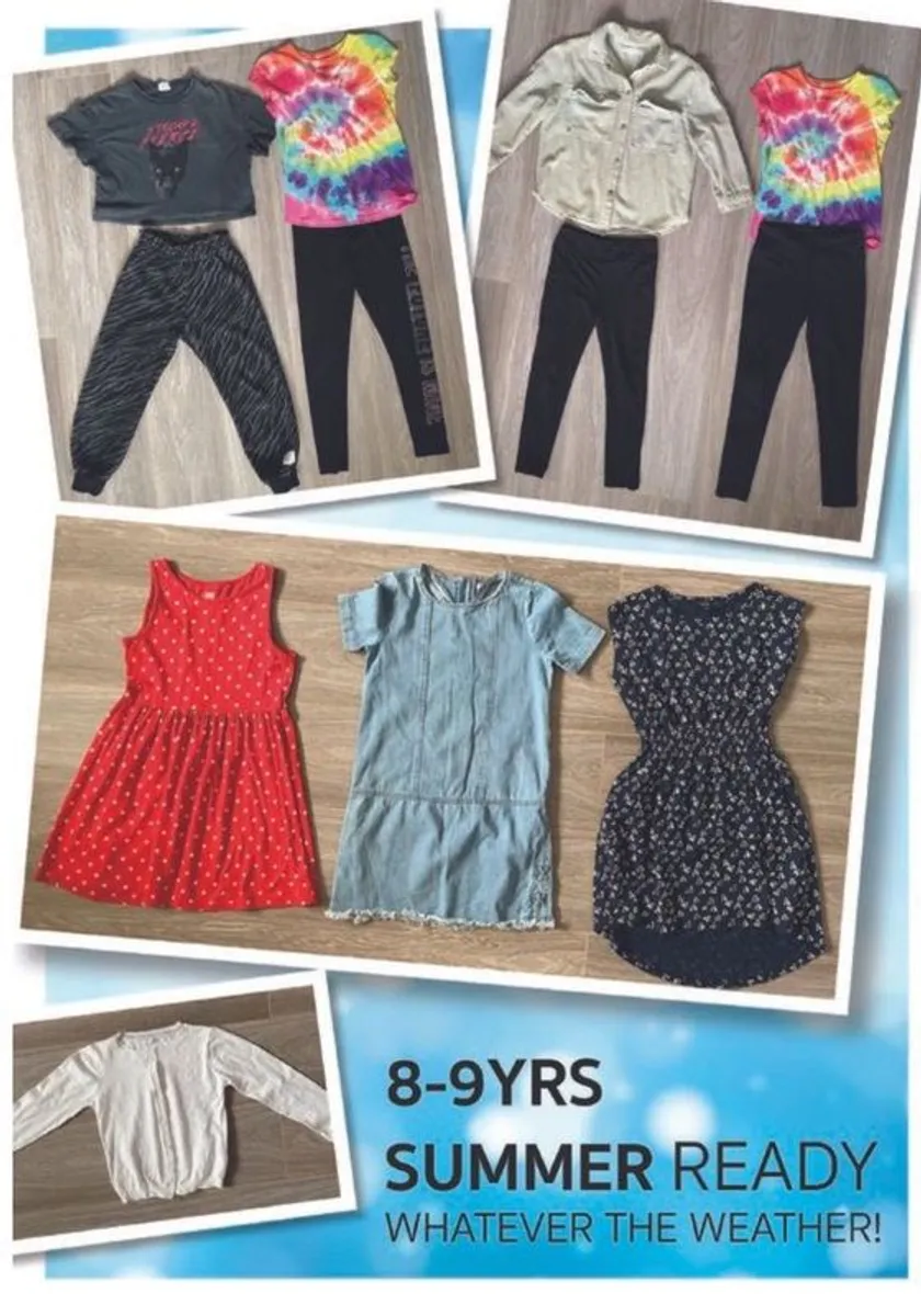 Girls Clothes Bundle: 8-9yrs - or 2 Bundles for E40 - Image 1