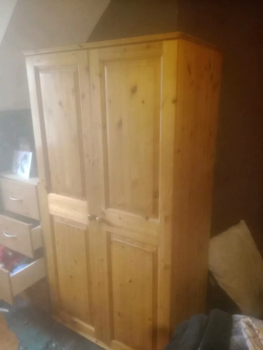 Pine wardrobe - Image 1
