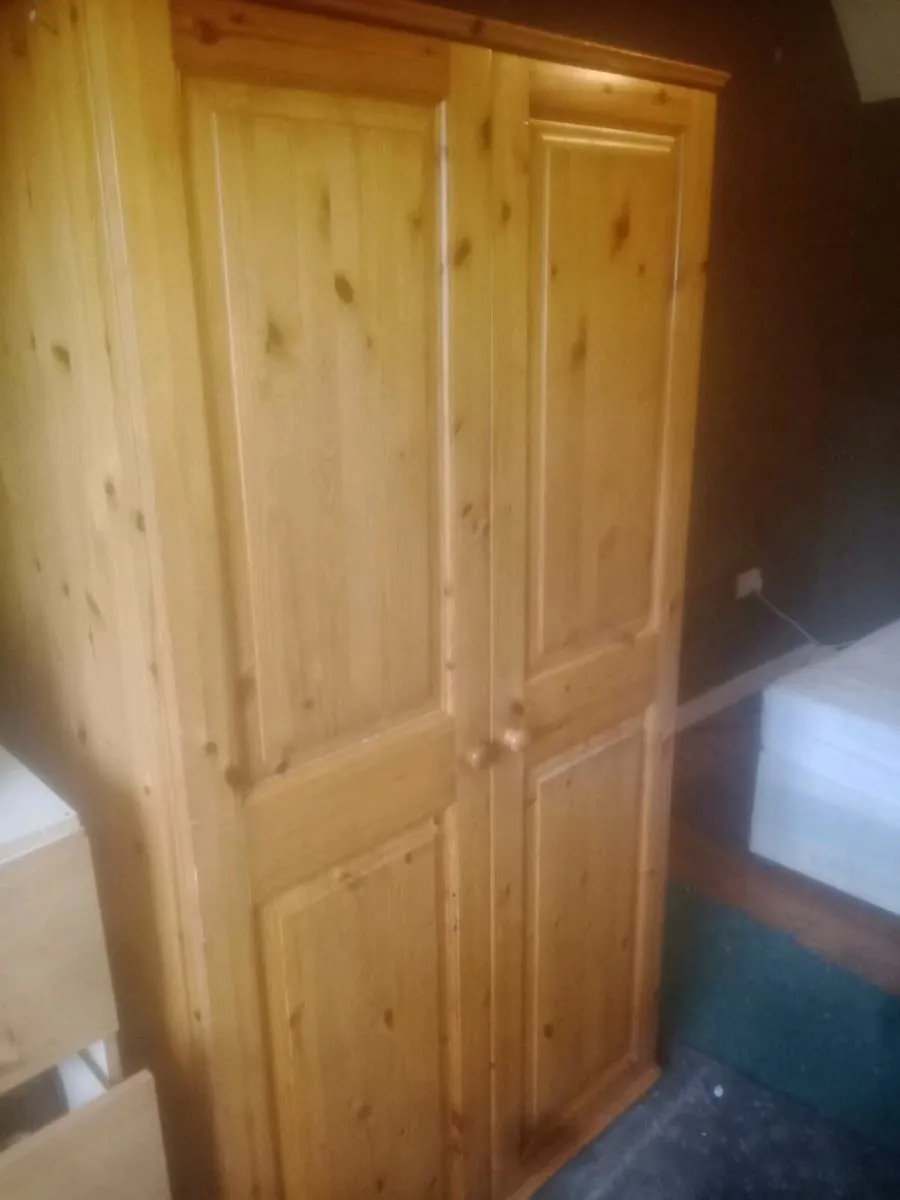 Pine wardrobe - Image 2