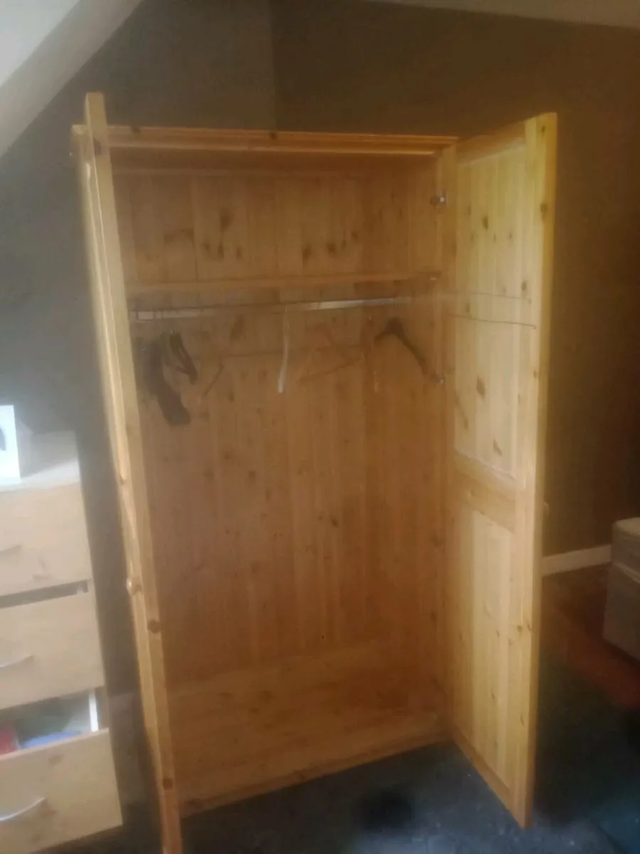 Pine wardrobe - Image 3