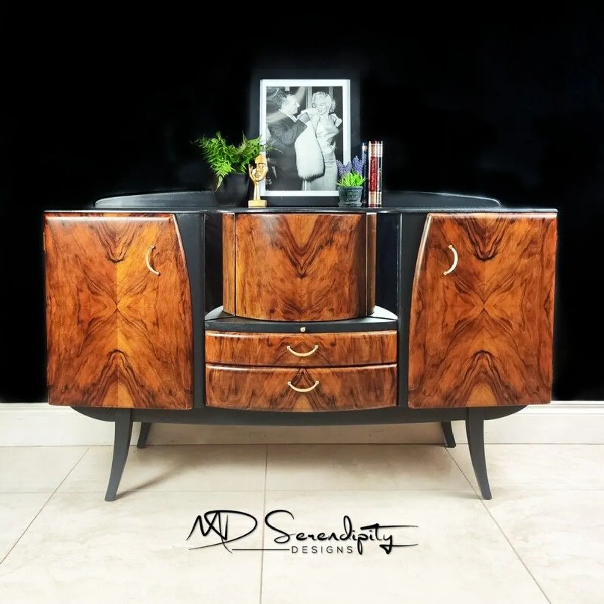 Mid Century Sideboard/Drinks Cabinet - Image 1