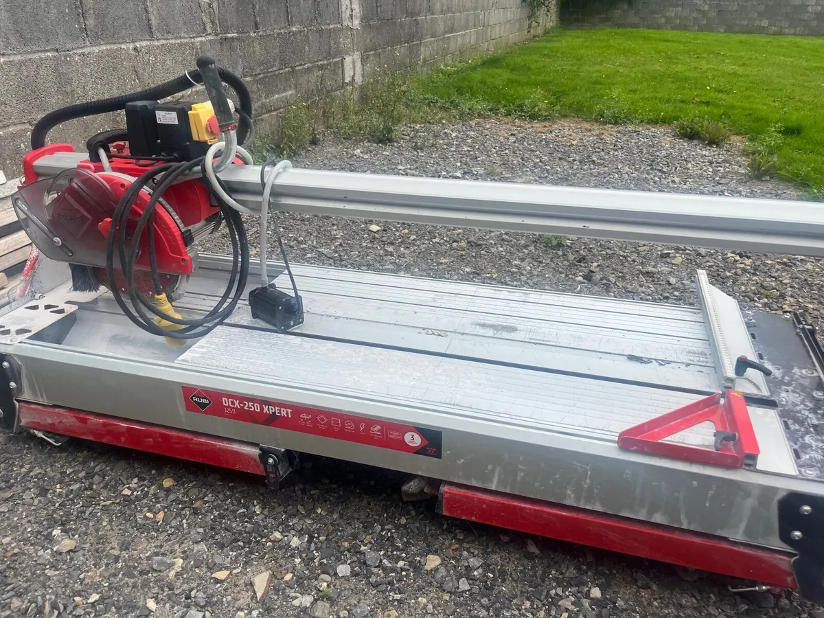 Rubi dcx-250 xpert 1250 tile saw - Image 1