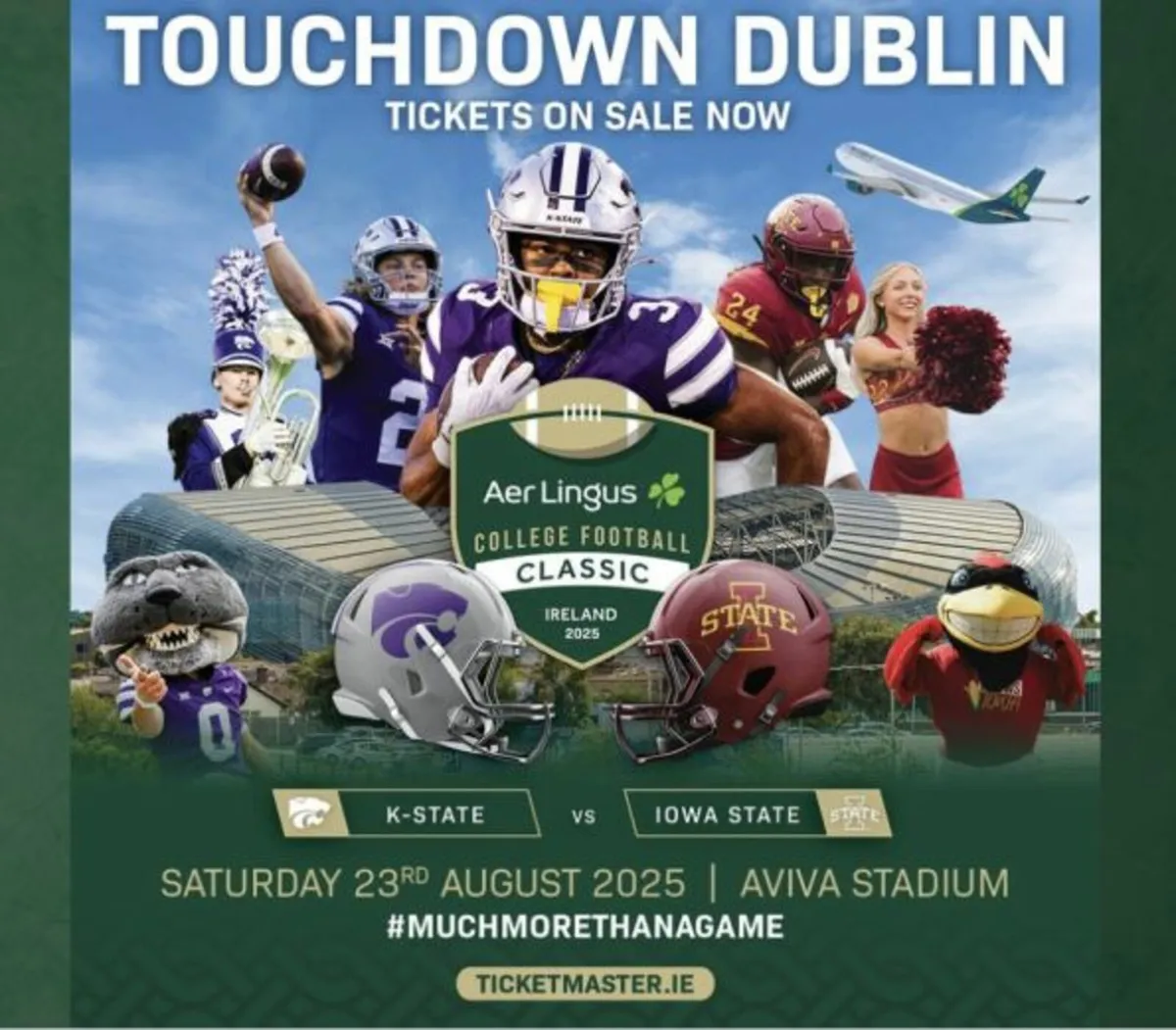 Aer Lingus College Classic x 2 tickets