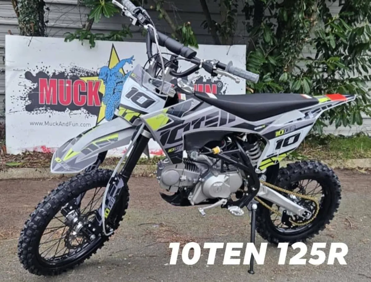 10TEN 125 Pit bike VALUE WARRANTY DELIVERY FUN - Image 1