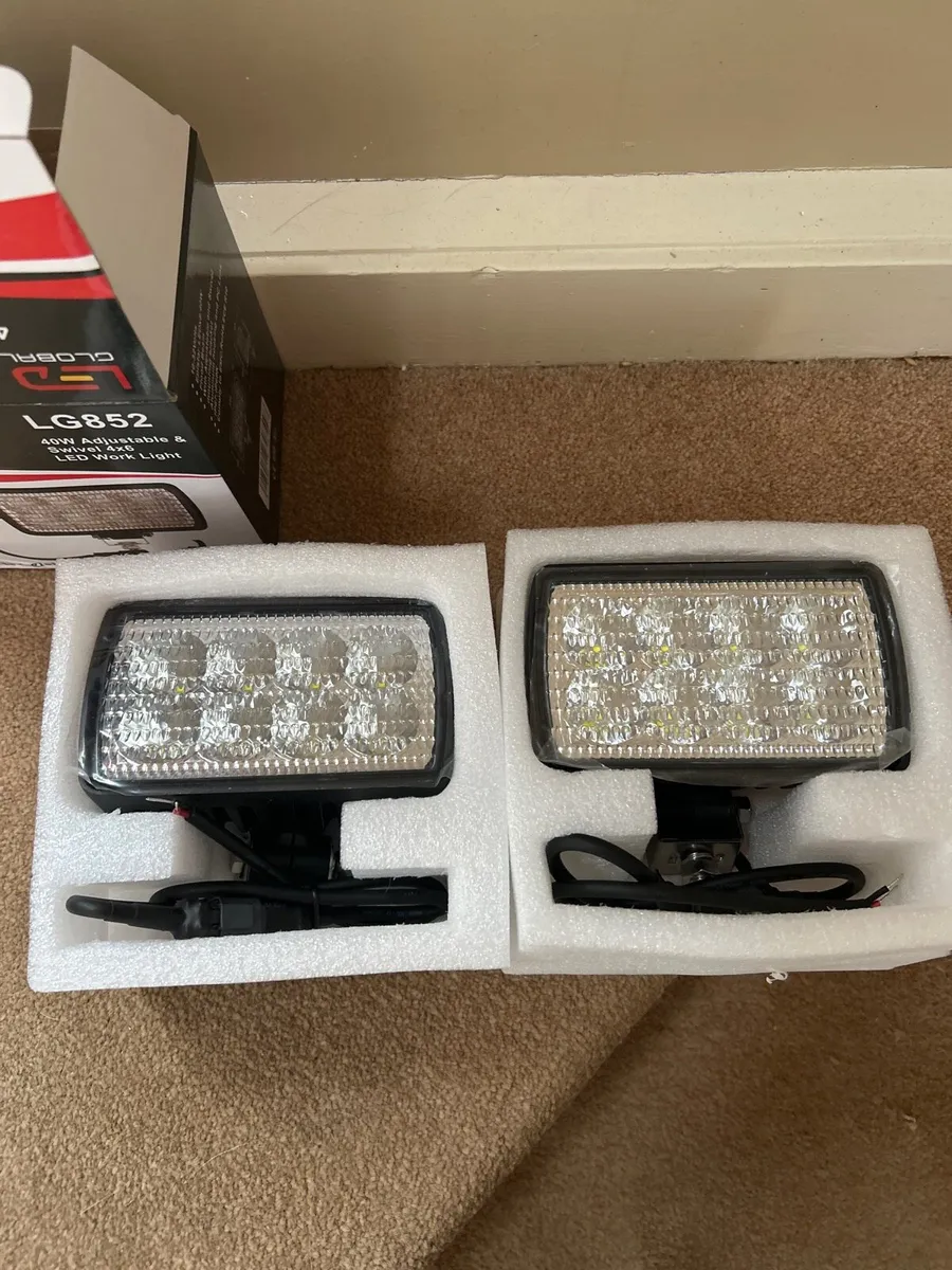 40w adjustable and swivel 4x6 led work lights - Image 3