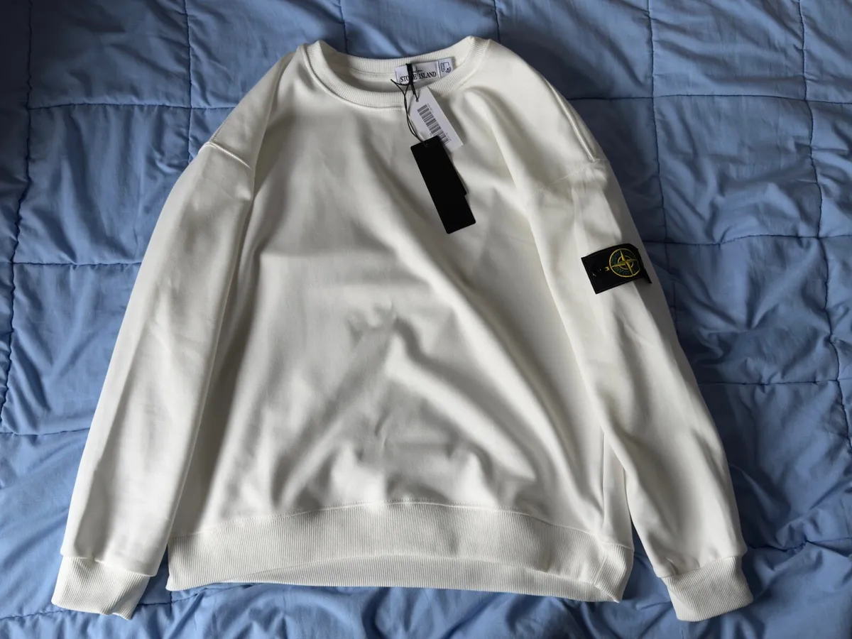Stone Island White XL - Image 1
