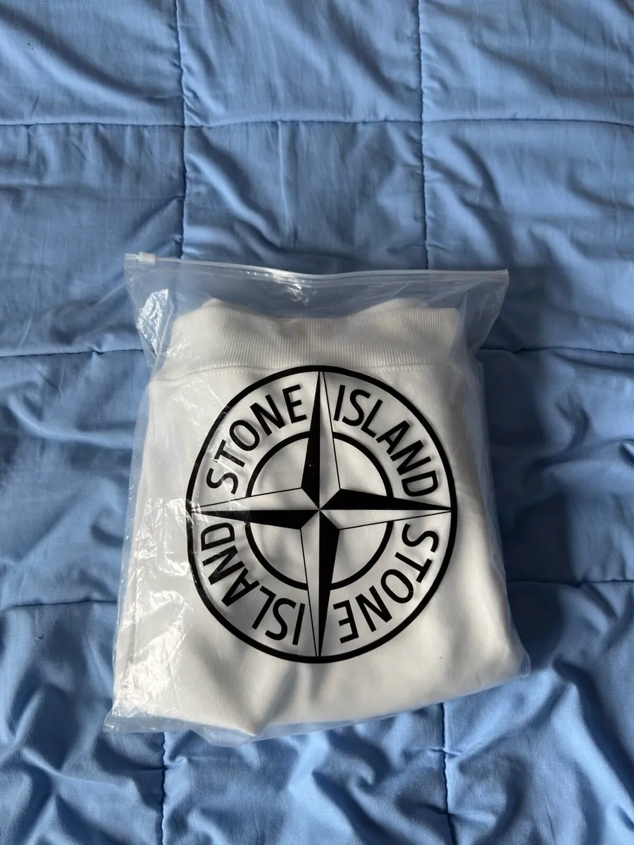 Stone Island White XL - Image 2